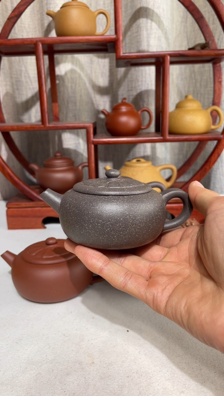 【闪购商品】紫砂茶壶希恩陶艺莲蒲