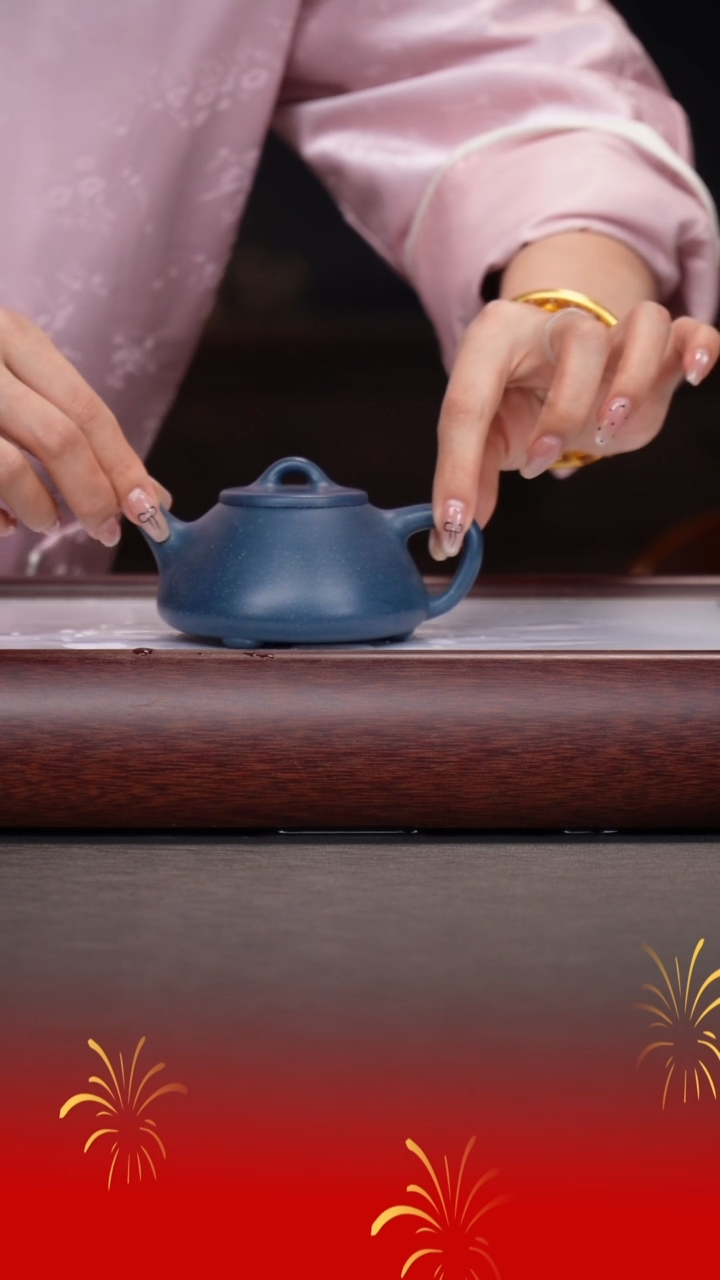 【闪购商品】紫砂茶壶薛锋/老墨绿/石瓢/200cc