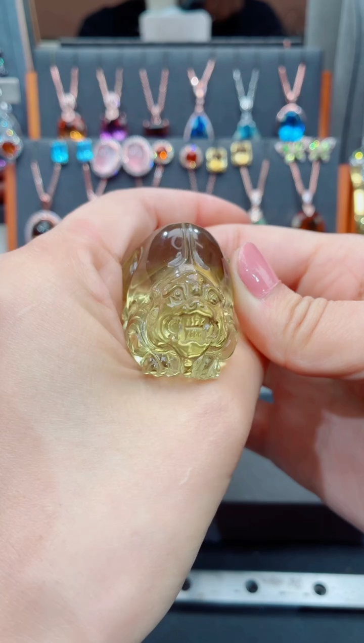 未镶嵌珠宝半成品水晶水晶雕刻件