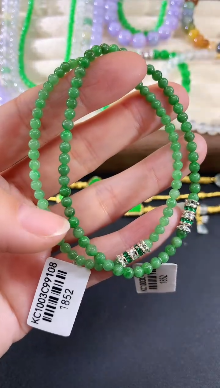 未镶嵌手串翡翠5|198多样性发其一