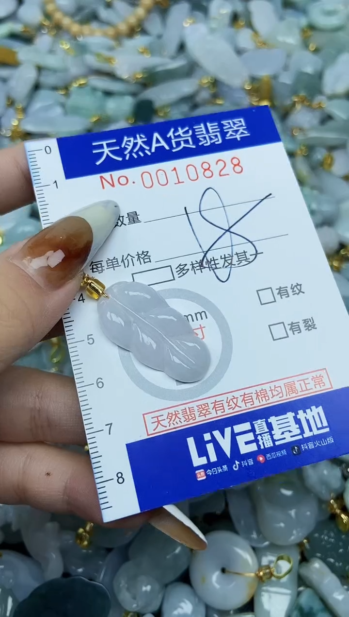 【闪购商品】翡翠颈饰未镶嵌天然A货翡翠