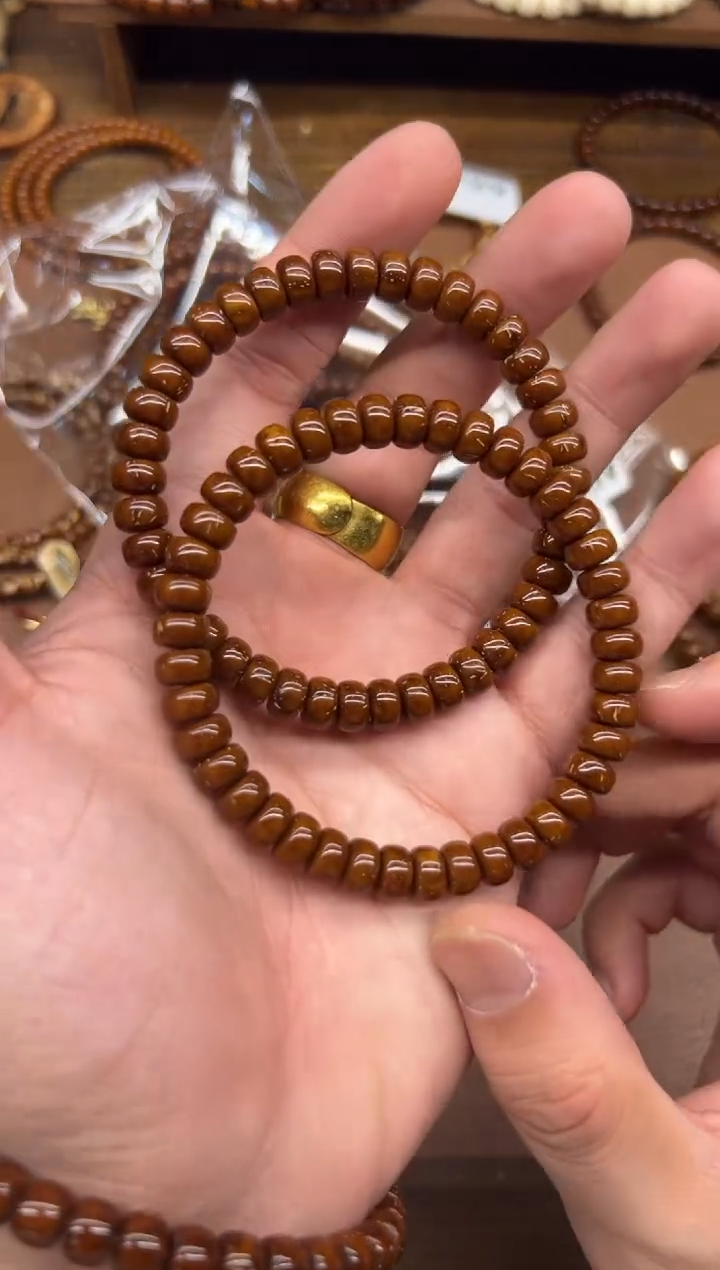 手串紫金鼠A925 5*8咖皮鼠尖纯肉实心 毕业档 今日漏价