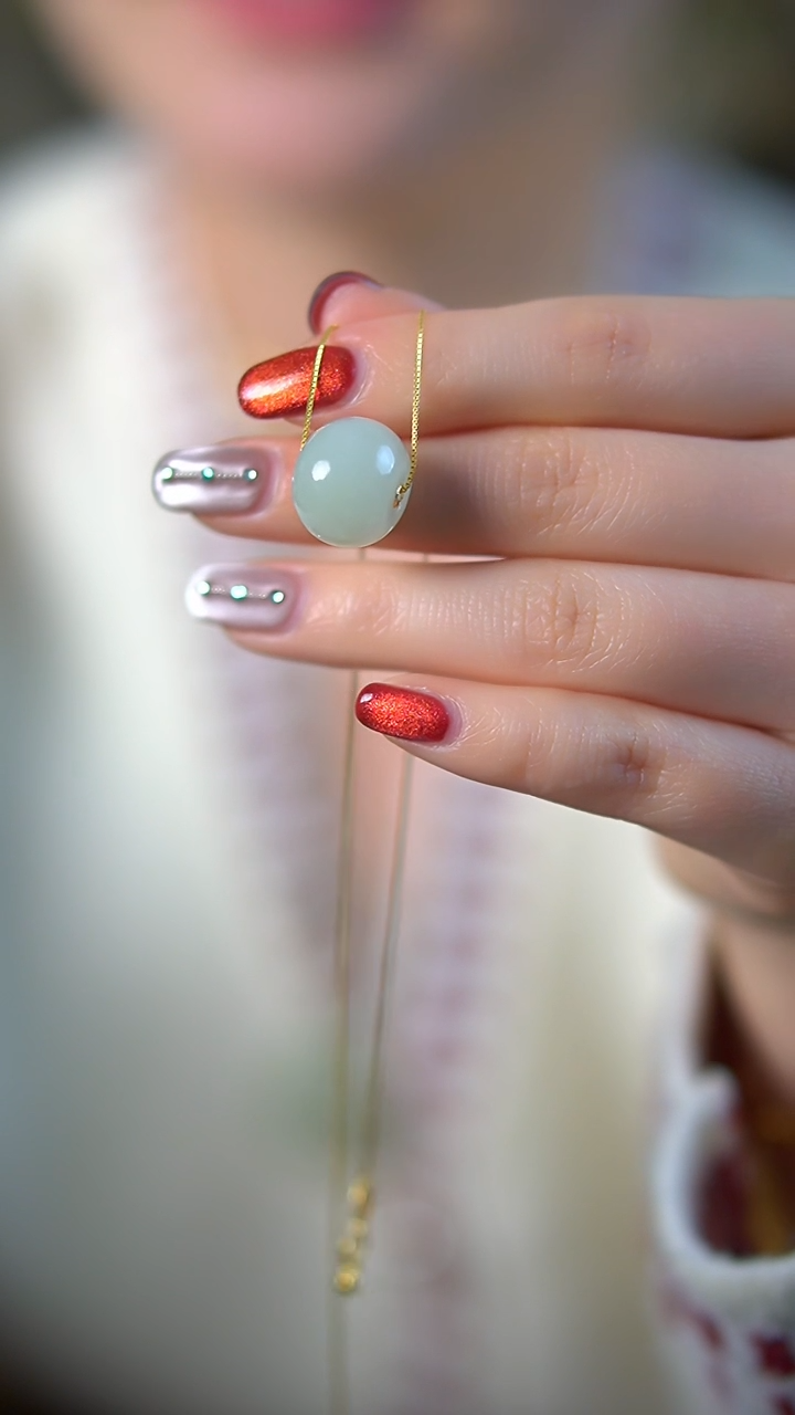 【闪购商品】和田玉耳饰未镶嵌路路通