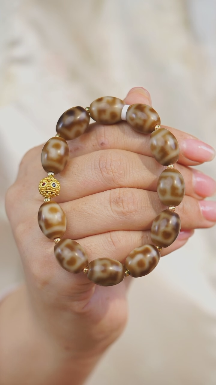 【闪购商品】玛瑙/玉髓手串未镶嵌多样性发一