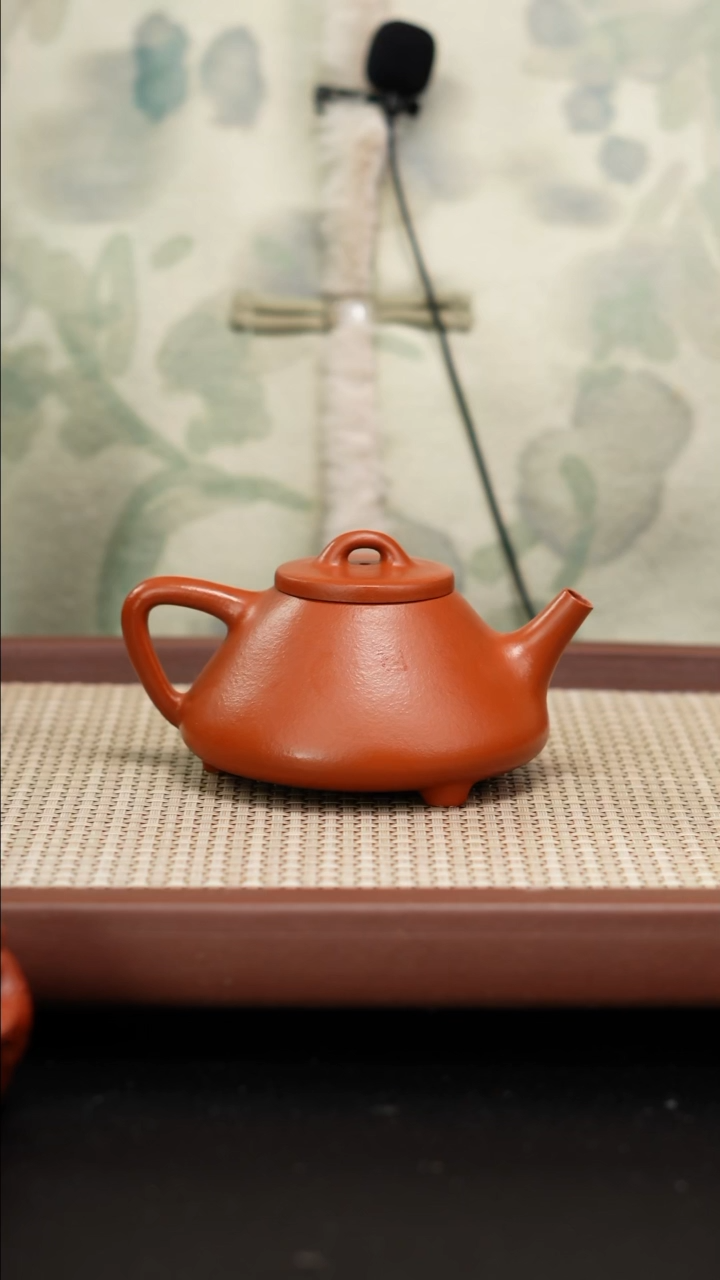 【闪购商品】紫砂茶壶朱泥子冶石瓢