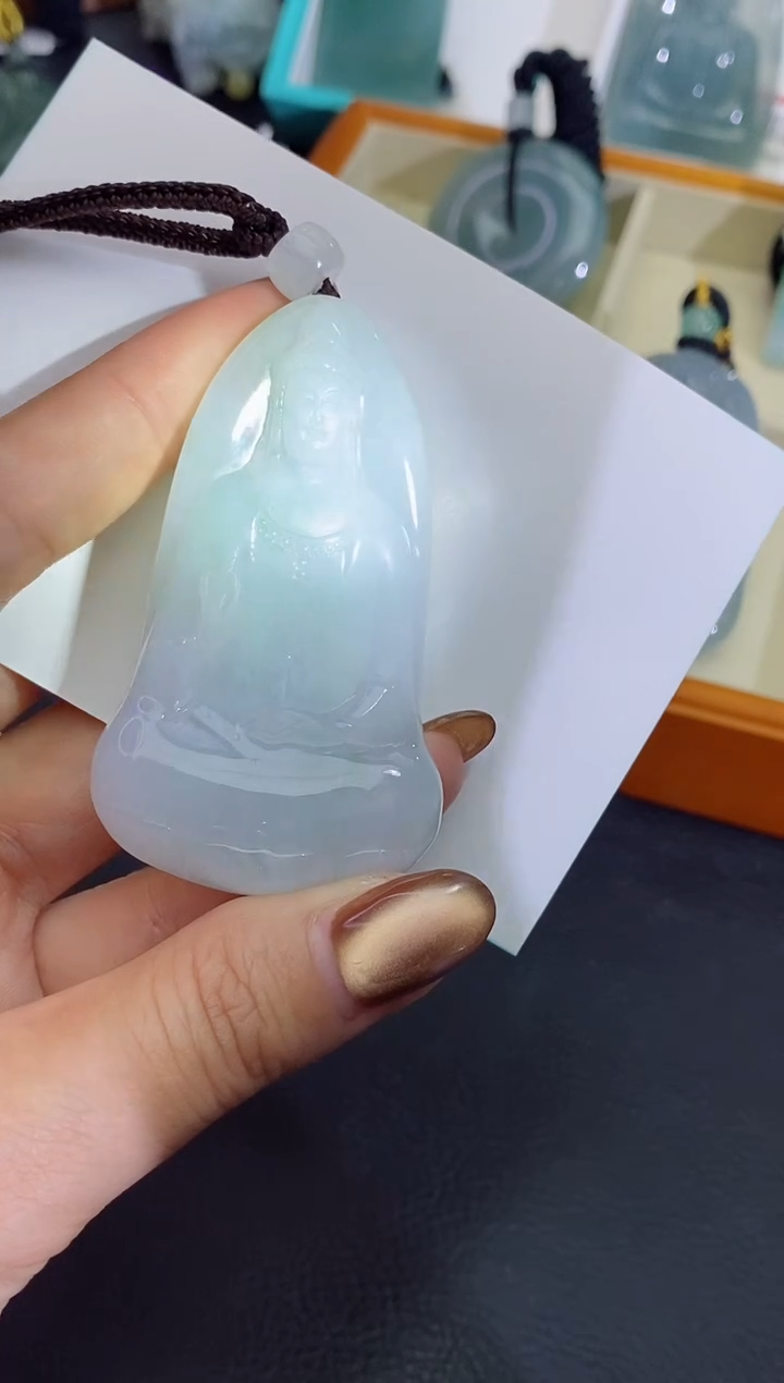 颈饰未镶嵌翡翠缅甸天然翡翠