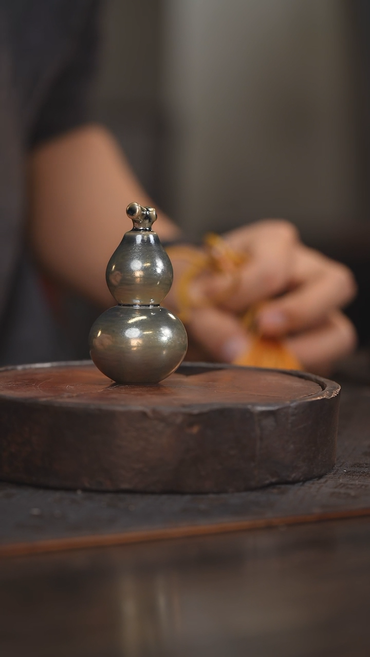 【闪购商品】杯61柴房陶瓷丨青金小葫芦