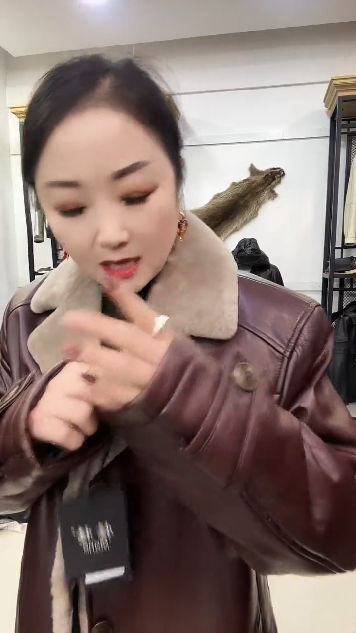 羊皮加棉皮衣155-170斤