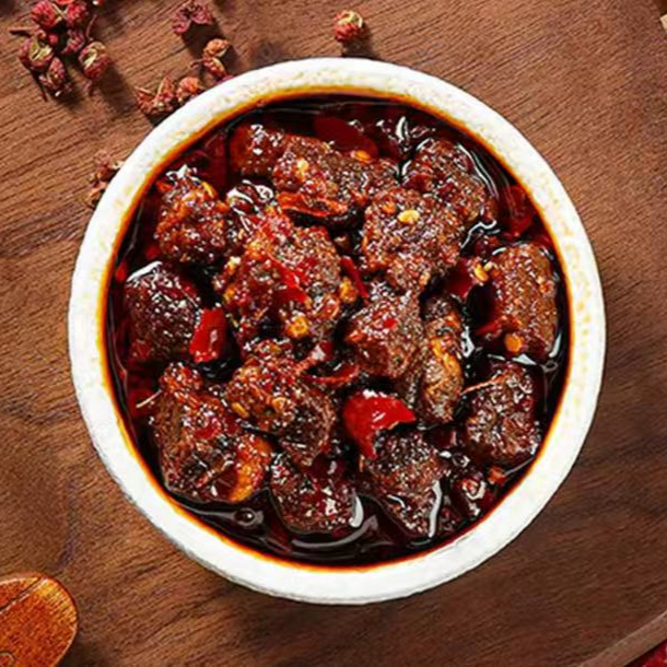 秘制牛肉酱纯手工制作