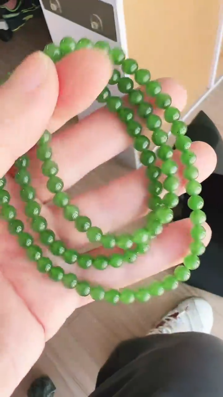 项链未镶嵌和田玉（碧玉）6