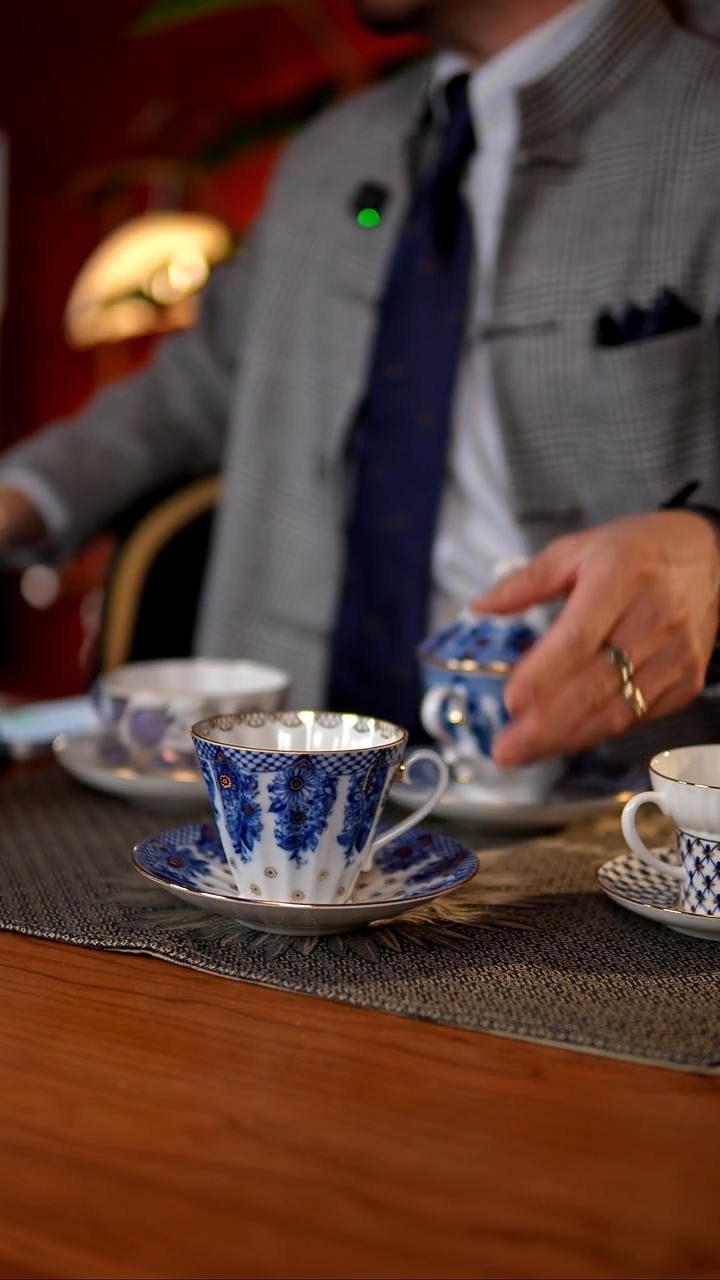 当代花篮系列一杯一碟