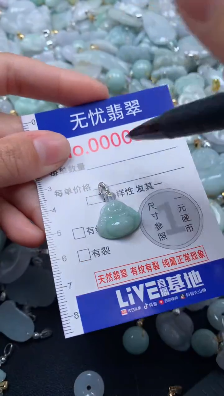 颈饰未镶嵌翡翠825