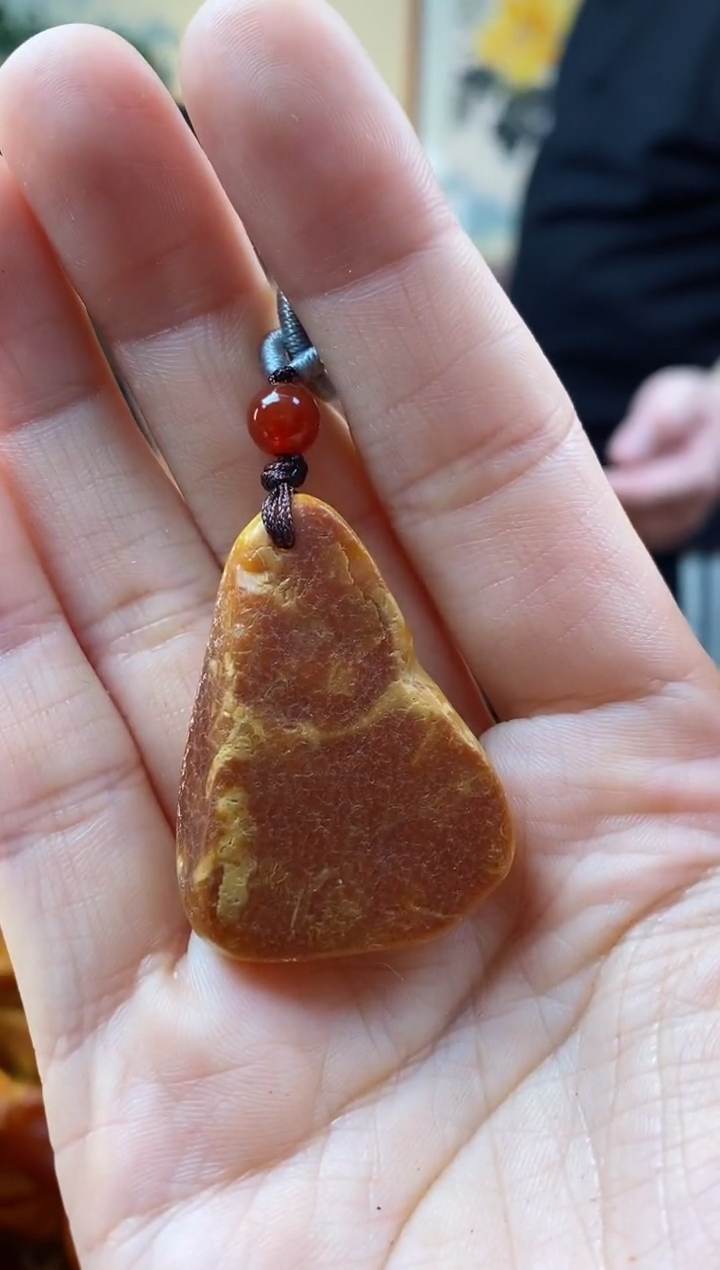 【闪购商品】琥珀颈饰未镶嵌吊坠