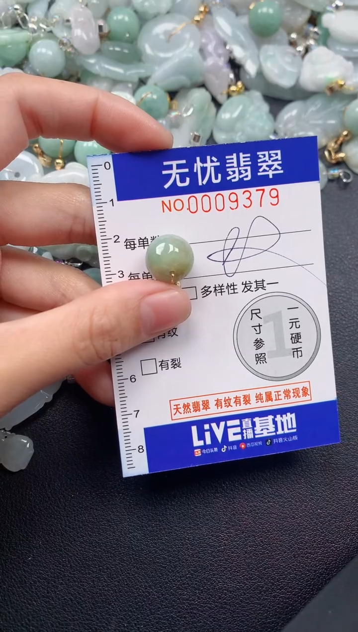 颈饰未镶嵌翡翠9379