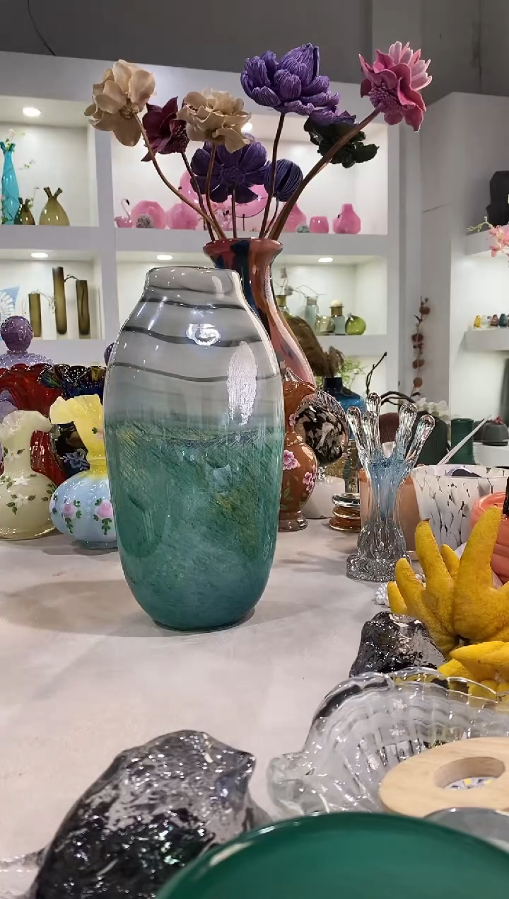 慕忆家手作琉璃花瓶