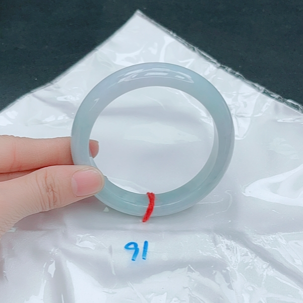 【圈口58~60】天然缅甸A货翡翠手镯，均需有包容心880-91