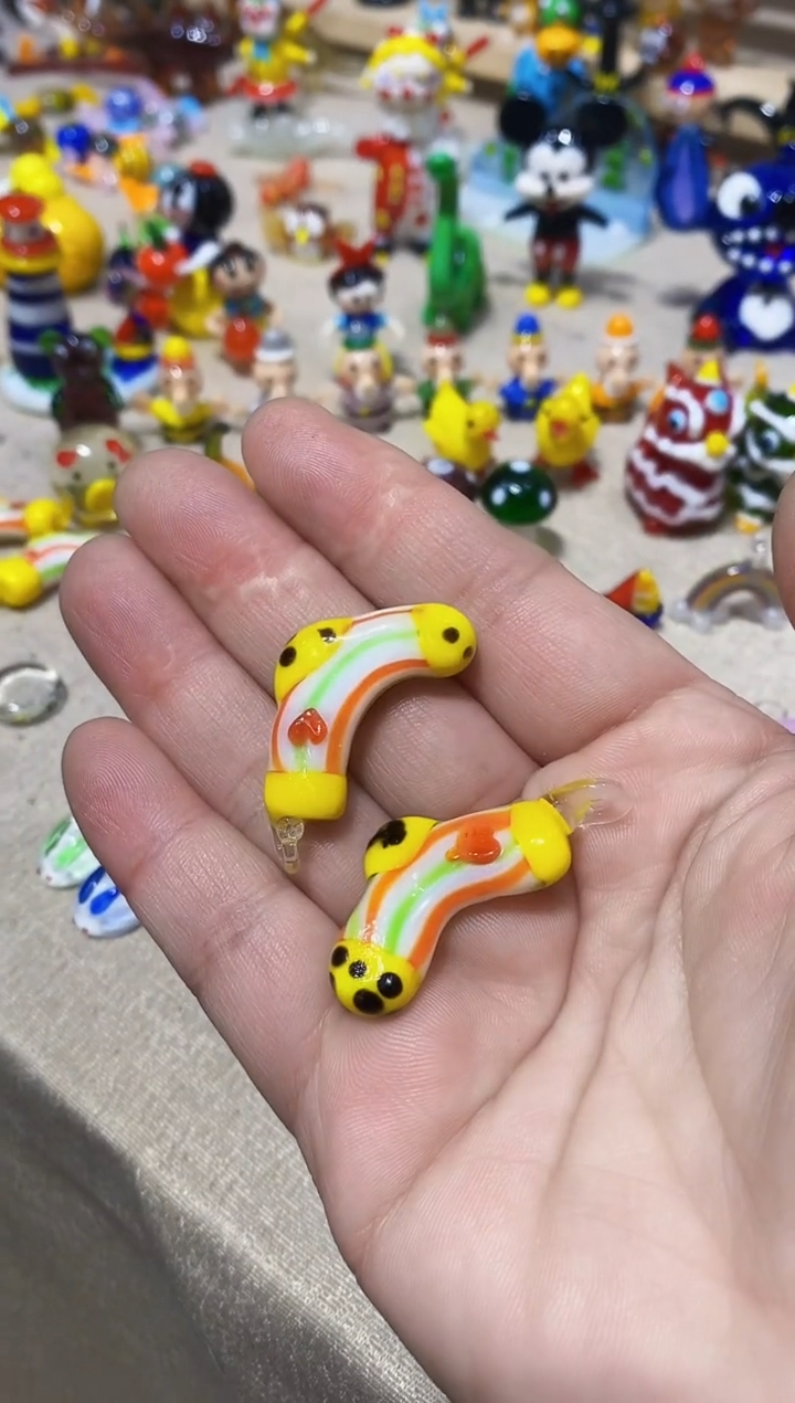 【闪购商品】琉璃手工艺品袜子一双