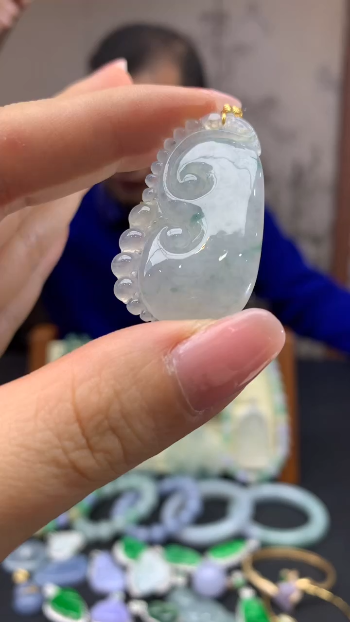 【闪购商品】翡翠颈饰未镶嵌7-天然翡翠