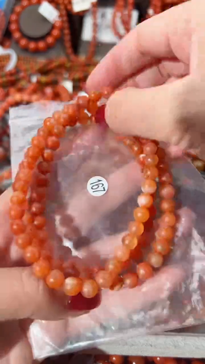 【闪购商品】南红玛瑙手串未镶嵌6