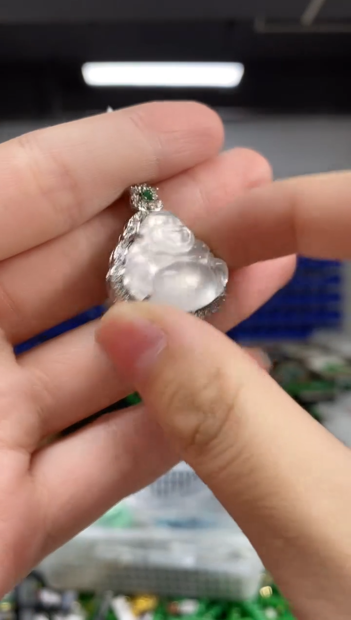 颈饰未镶嵌翡翠闪购链接  多样性发其一颜色微差