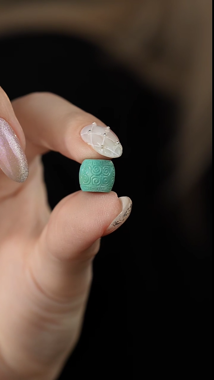 【闪购商品】绿松石单珠未镶嵌N14（多样性发一件）