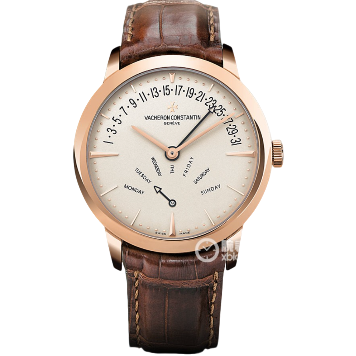 99新 Vacheron Constantin/江诗丹顿 传承系列86020 42.5mm玫瑰金
