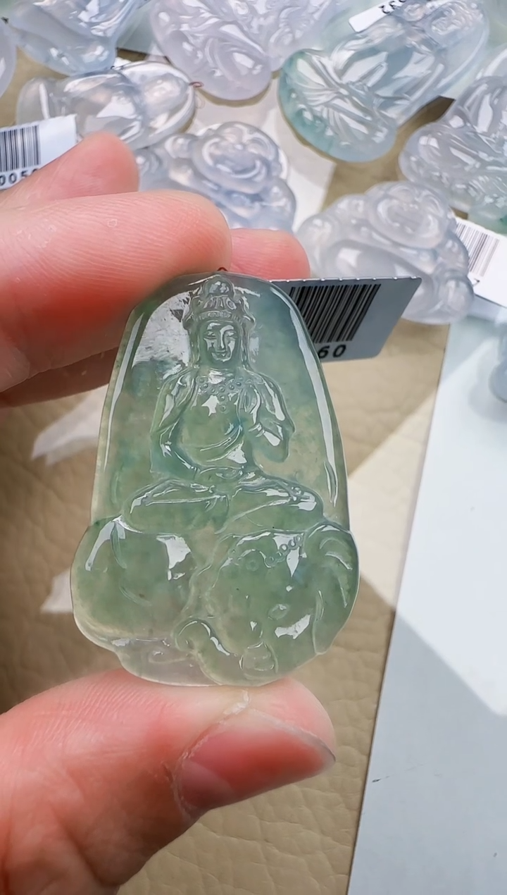 颈饰未镶嵌翡翠缅甸翡翠a货
