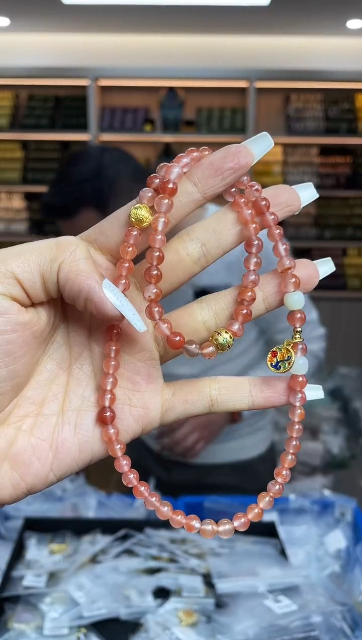【闪购商品】南红玛瑙·未镶嵌多样性发一件