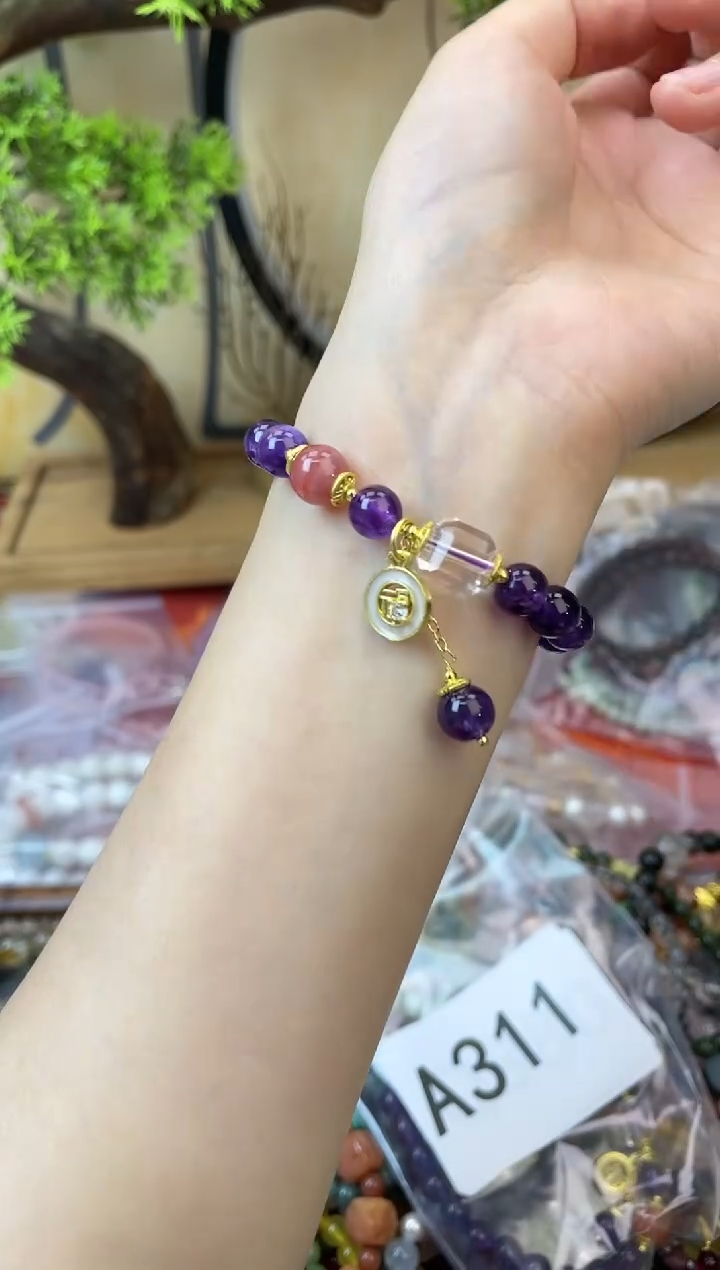 【闪购商品】紫晶手链未镶嵌311手串