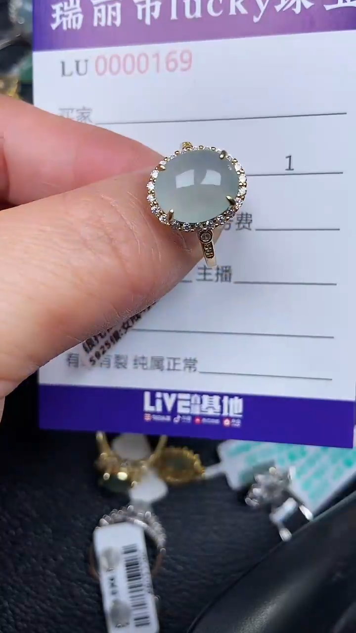 颈饰银S925镶嵌翡翠0169