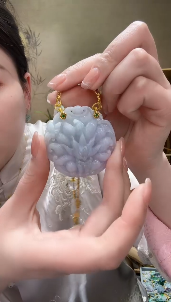 【闪购商品】翡翠颈饰未镶嵌吊坠