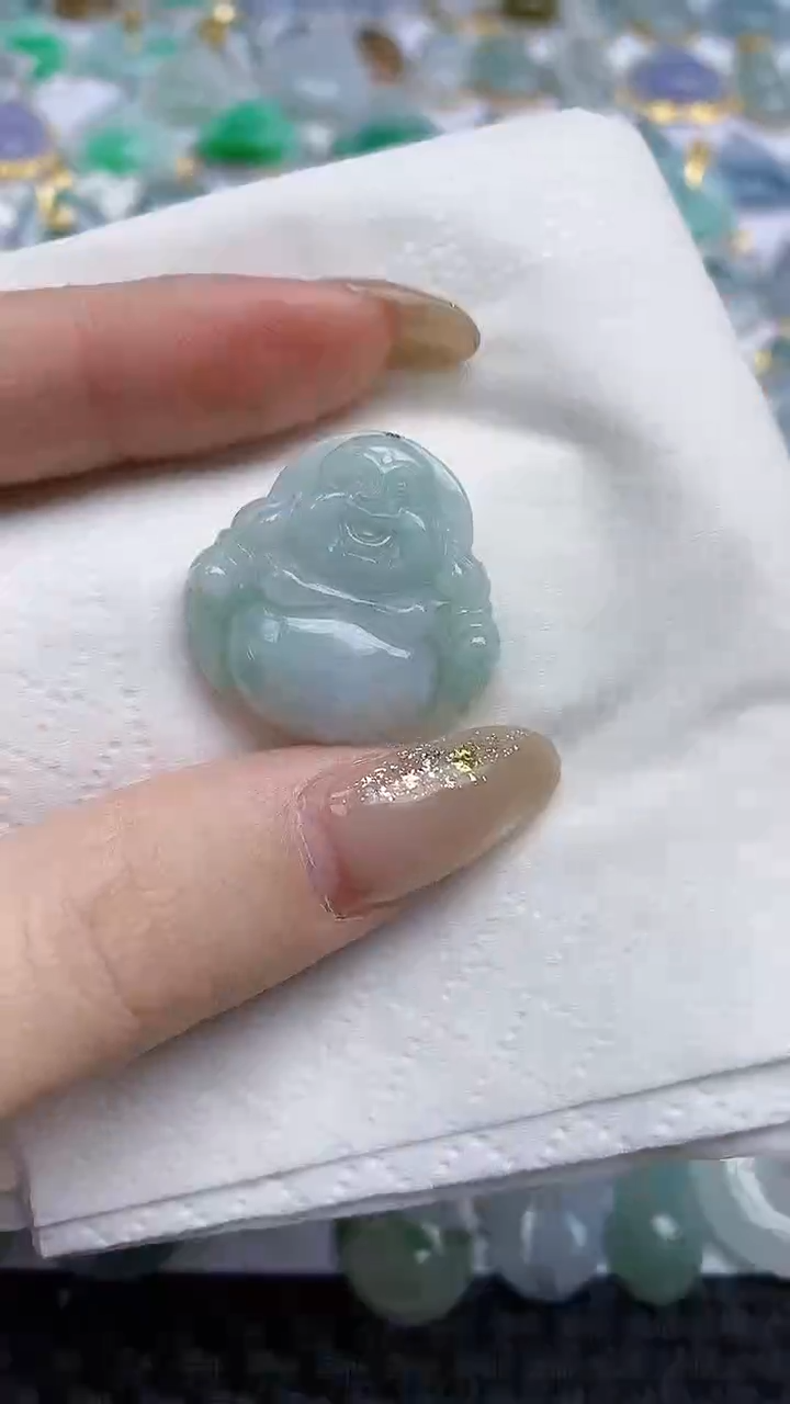 【闪购商品】翡翠颈饰未镶嵌天然A货翡翠 15