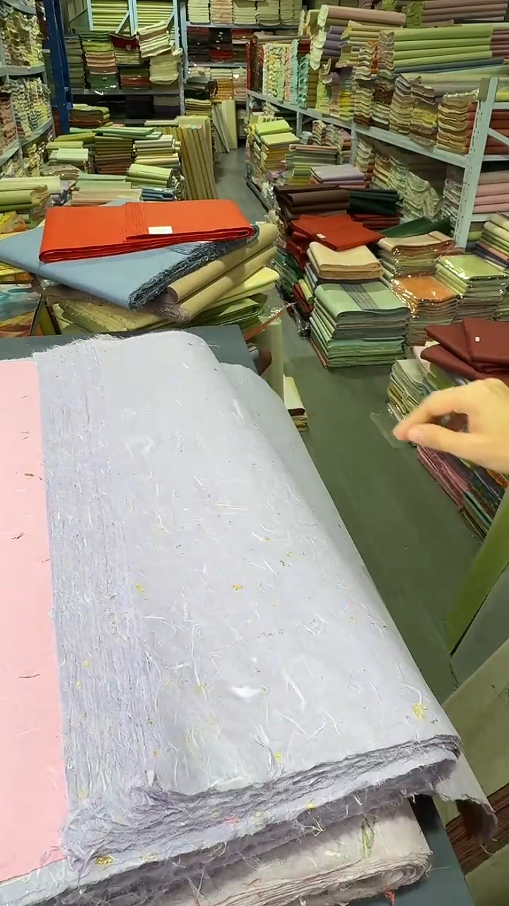 纯手工61*180cm50张香芋紫金箔雁楮清水云龙