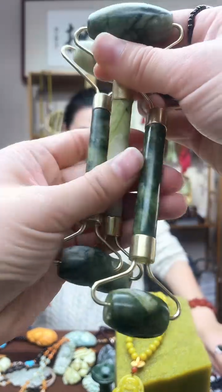 未镶嵌岫玉吊坠多样性发货拍一发一