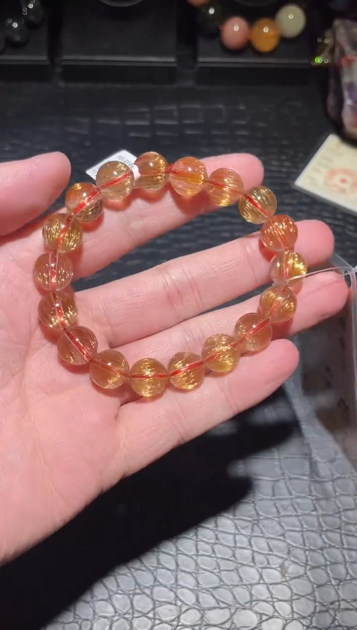 【闪购商品】水晶手链未镶嵌单圈发晶A11