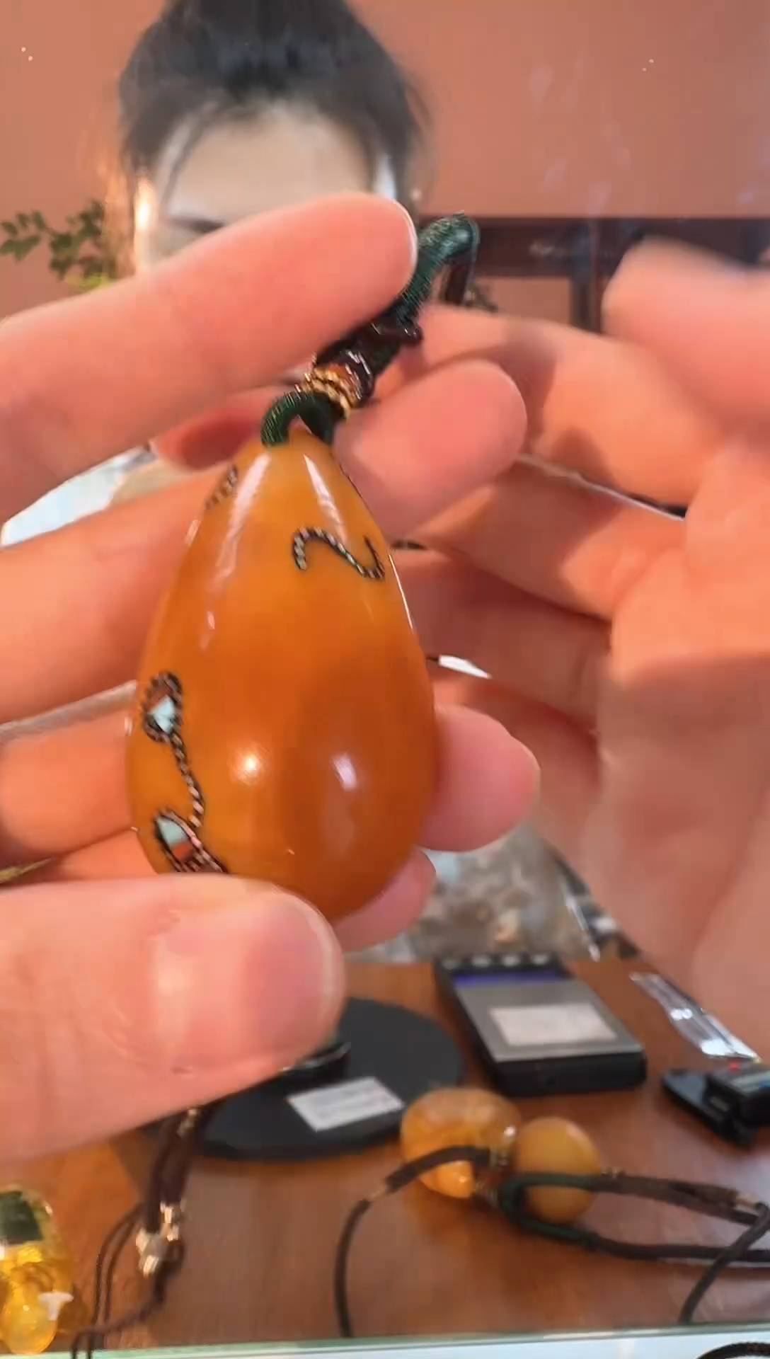 未镶嵌颈饰蜜蜡2220天然蜜蜡珠宝奇石假一罚十