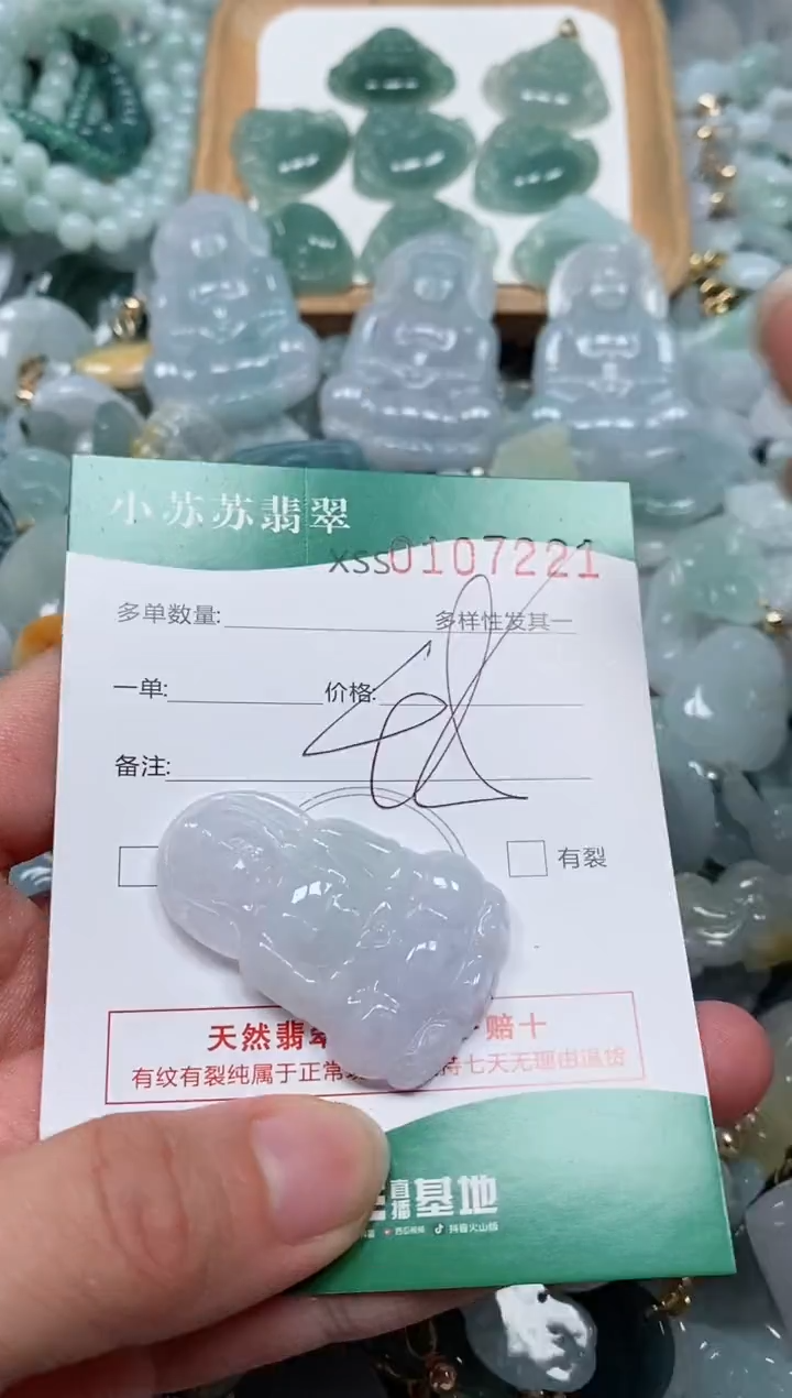 【闪购商品】翡翠颈饰未镶嵌闪购商品0107221