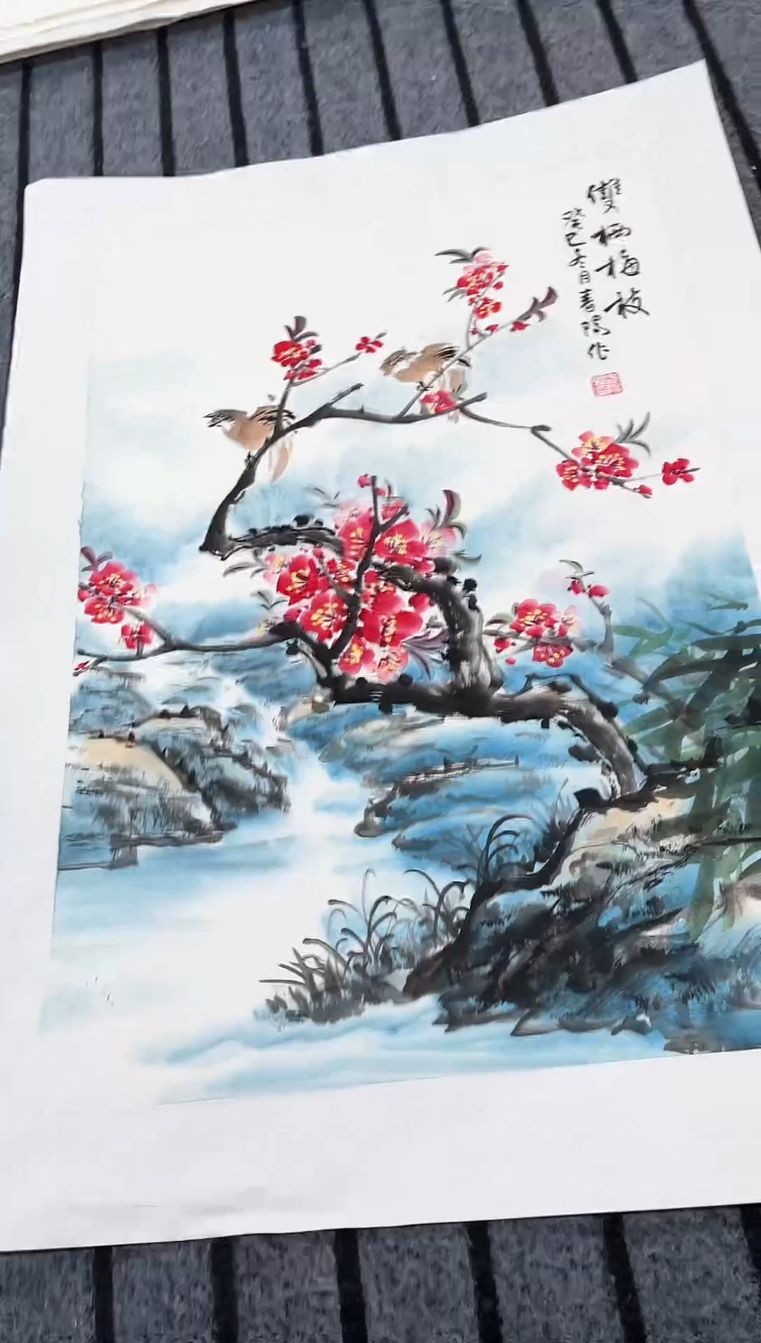 精品国画花鸟作品