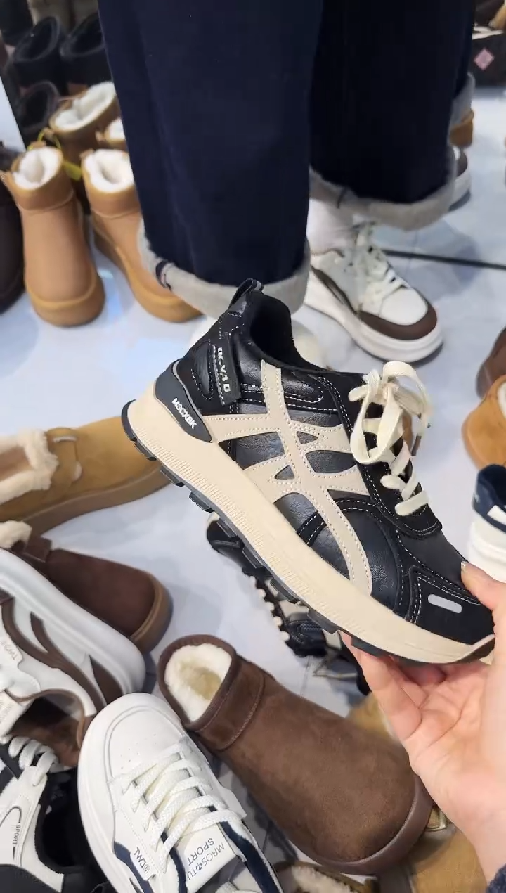 阿甘鞋加棉 6620 黑色 37 码