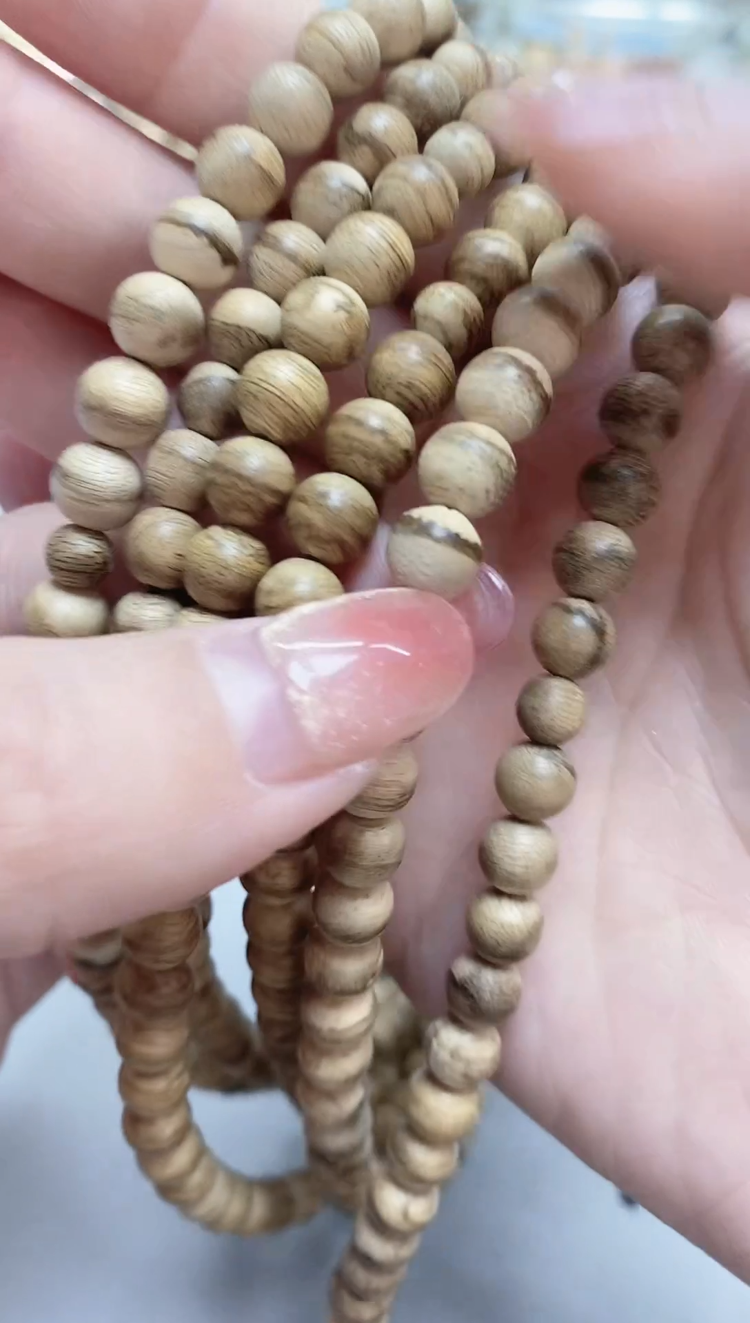 【闪购商品】沉香手串达拉干圆珠长串0.7多样性发其一