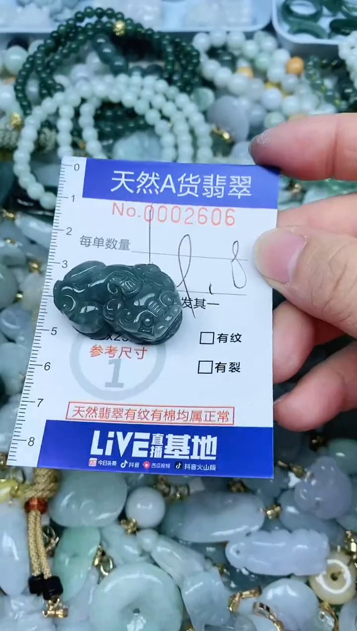 【闪购商品】翡翠吊坠(不含链)未镶嵌翡翠