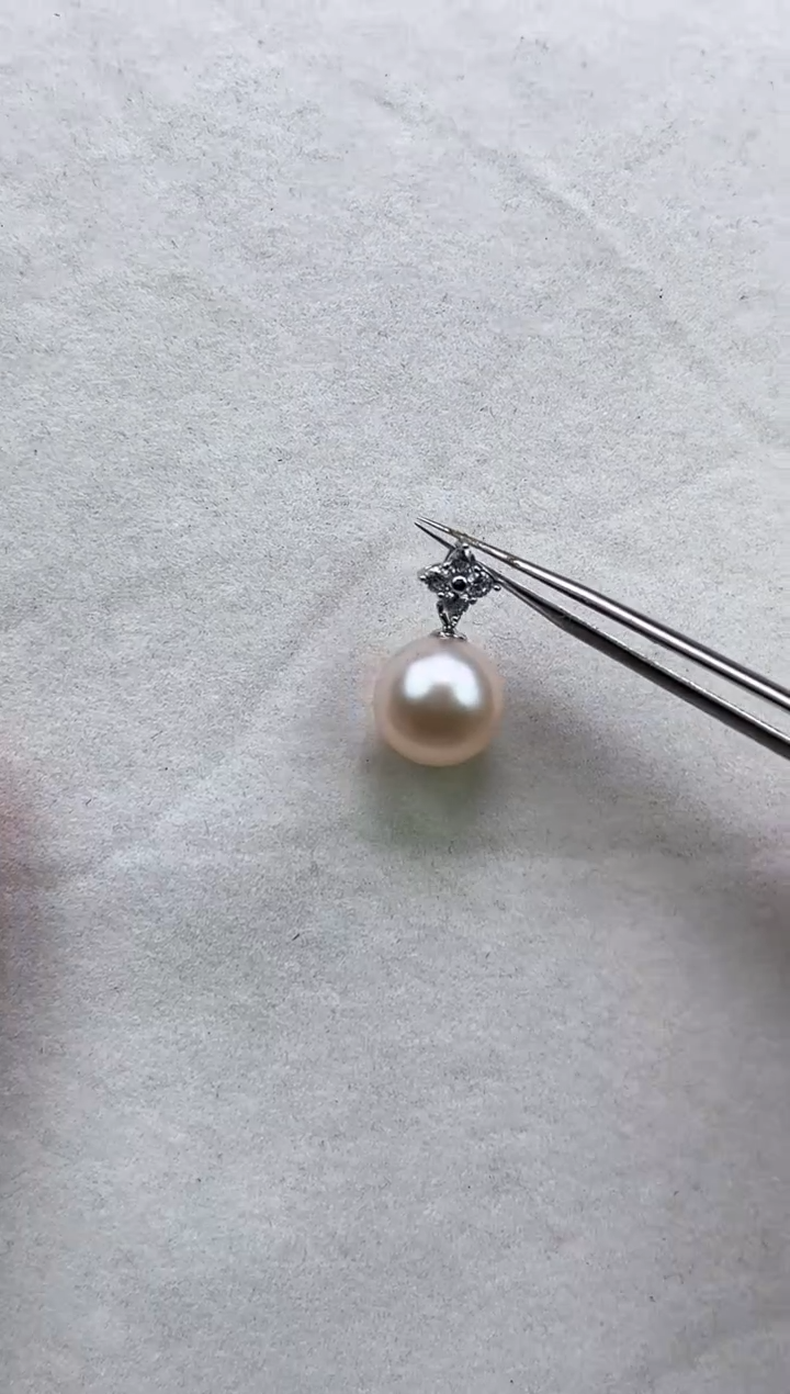 银S925镶嵌其他淡水珍珠多样性发一0511