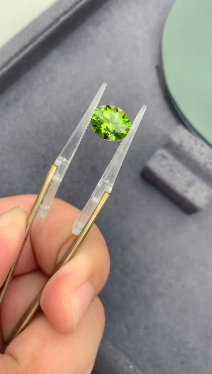 裸石未镶嵌橄榄石3ct橄榄石