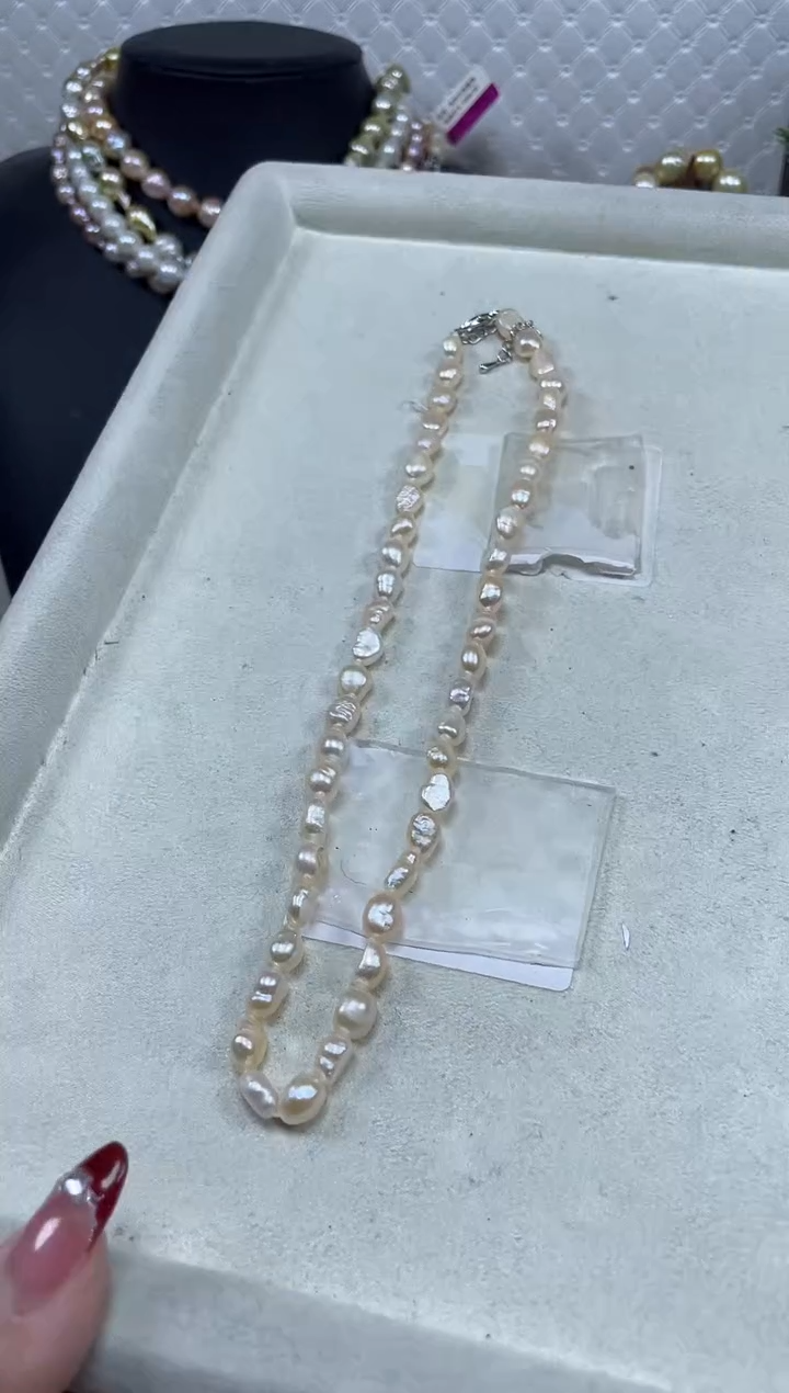 【闪购商品】淡水珍珠项链未镶嵌【纯恬珍珠】