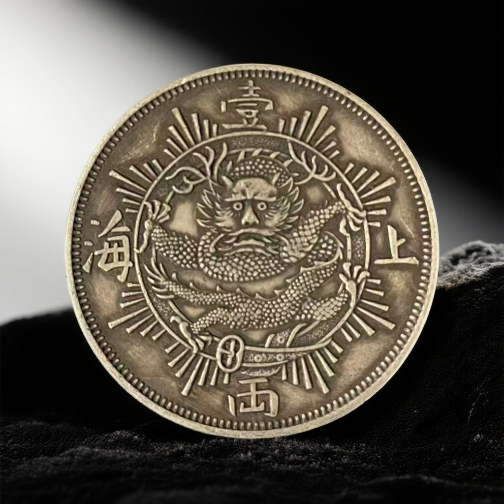 309【甄藏】精选手工复制仿古铜银复古纪念工艺摆件