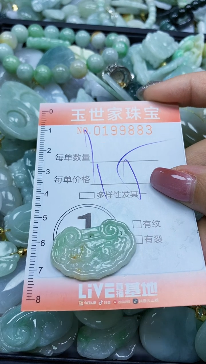【闪购商品】翡翠颈饰未镶嵌闪购0199883