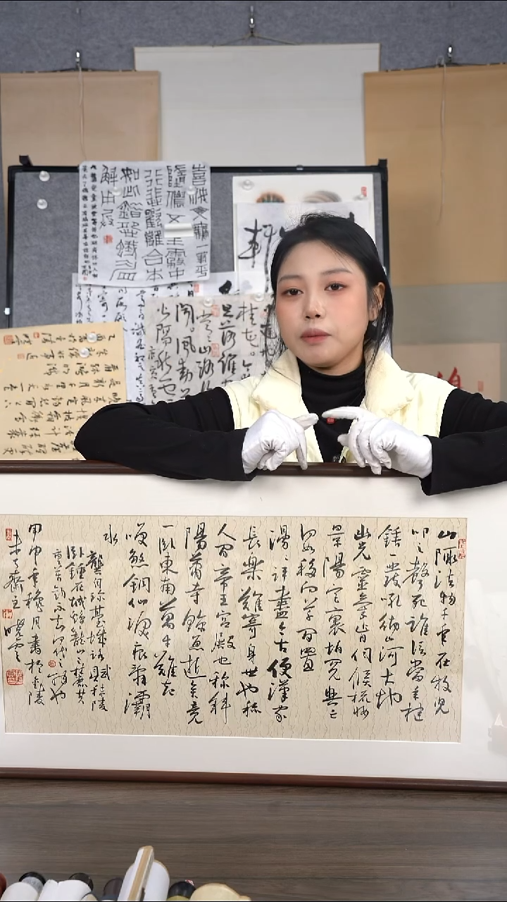 一*得孙老师扇面作品