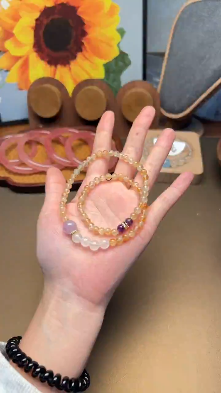 未镶嵌手串水晶1