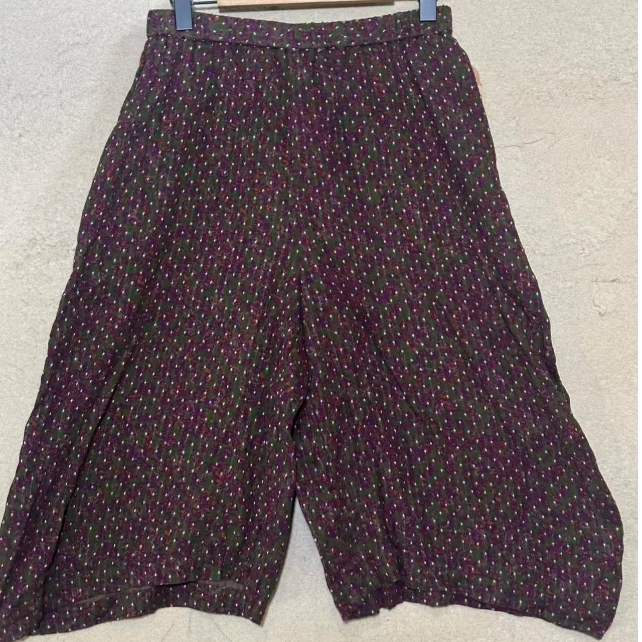 左岸迷香果儿坊【裤子】休闲宽松舒适波点花色T094