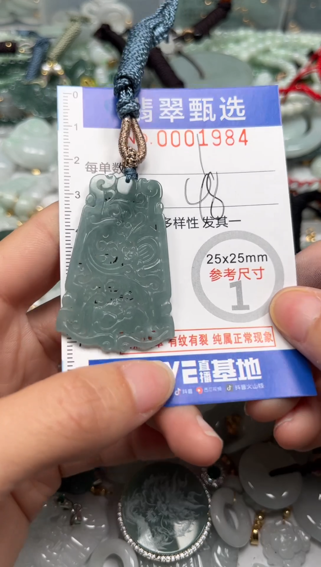 【闪购商品】翡翠颈饰未镶嵌00..1984